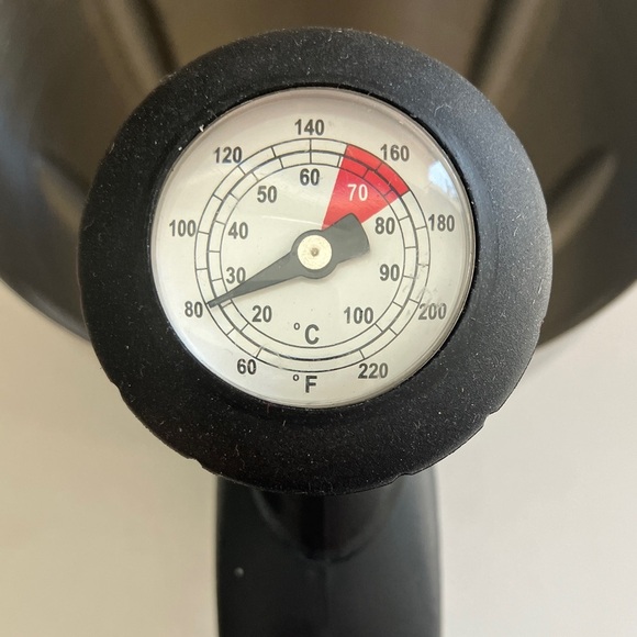 Starbucks Stainless Steel milk Frother with Black temperature Dial - Picture 3 of 12